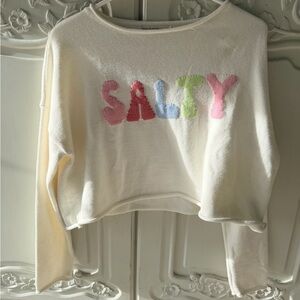 Moon & Madison ‘Salty’ Graphic Sweater